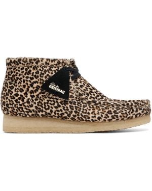 Clarks Wallabee Desert Boots - Natural
