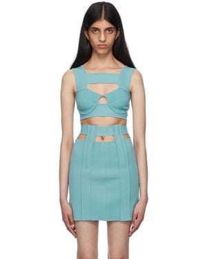 Hervé Léger Bluerecycled Rayon Tank Top - Multicolour