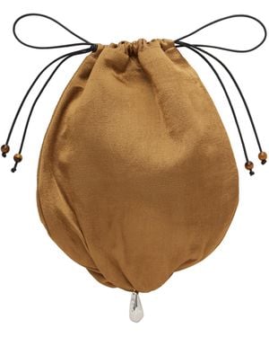 Sophie Buhai Teardrop Pouch - Brown
