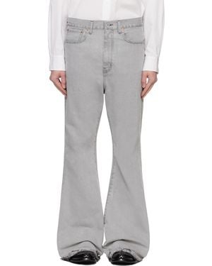 Junya Watanabe Flared Jeans - White