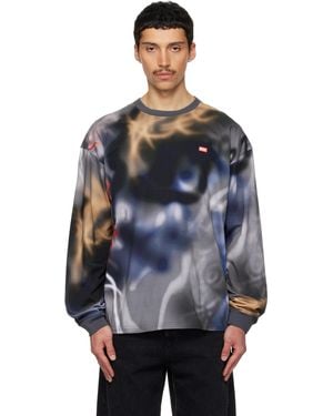 DIESEL T-Boxt-Ls-V4 T-Shirt - Blue