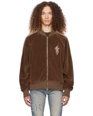 Amiri ブラウン Stack トラックジャケット