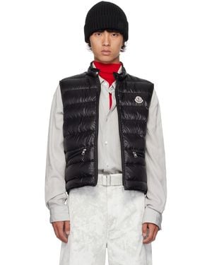 Moncler Gui ダウンベスト - ブラック