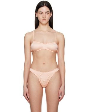 Shadowplay Ruffled Bra - Multicolour