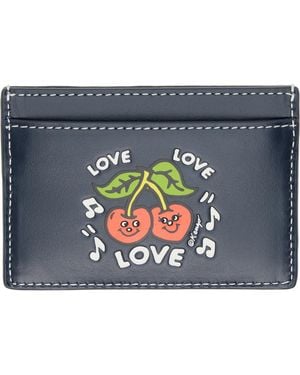 KENZO Paris Loves' Card Holder - Blue
