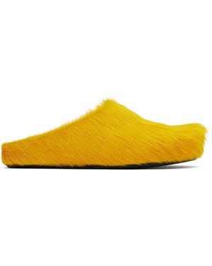 Marni Slippers Fussbet Sabot - Yellow