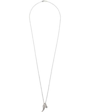 Vivienne Westwood Ernest Long Pendant Necklace - White