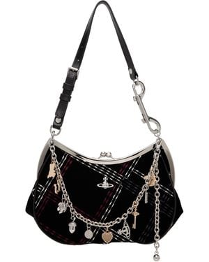 Vivienne Westwood Charm Frame Bag - Black