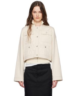 Moncler Off- Chatel Denim Jacket - Multicolor