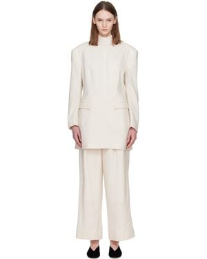 Issey Miyake Off- Untitled Minidress - White