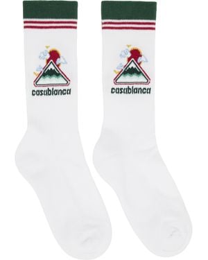 CASABLANCA Socks - White