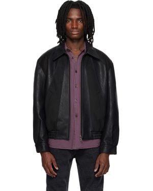 MMIC Rodeo Faux-Leather Jacket - Black