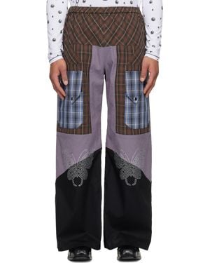 Chopova Lowena Tartan Vega Trousers - Multicolour