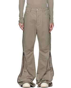 Rick Owens Tower Bolan Banana Trousers - Natural