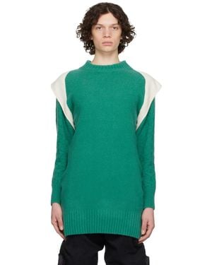 Kiko Kostadinov Green Imagro Jumper