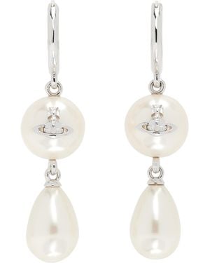 Vivienne Westwood Martha Earrings - White