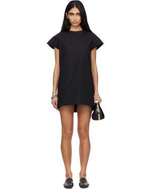 Sacai Poplin Minidress - Black