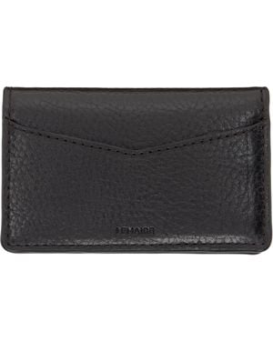 Lemaire Porte-Carte Gear Brun - Noir
