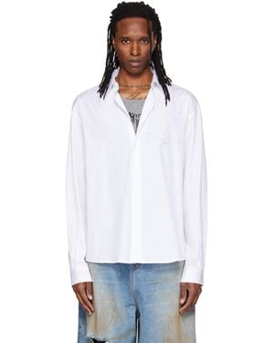 Vetements Work-In-Progress Classic Shirt - White