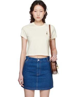 Maison Kitsuné Off- Dressed Fox Baby T-Shirt - Blue