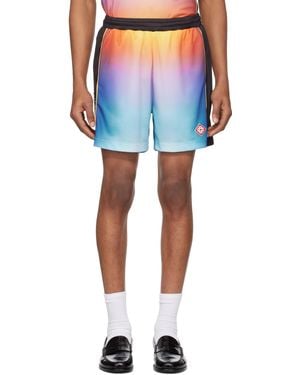 CASABLANCA Football Shorts - Blue