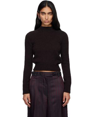 Dries Van Noten Fitted Jumper - Black