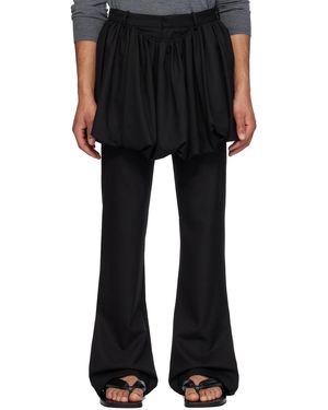 AARON ESH Ssense Exclusive Trousers - Black