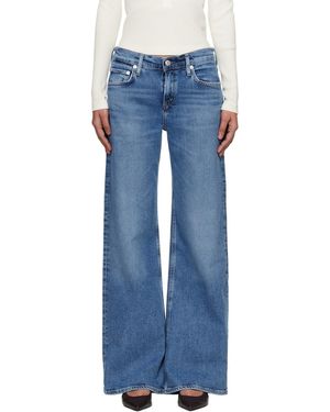 Citizens of Humanity Nora Trouser Leg Jeans - Blue