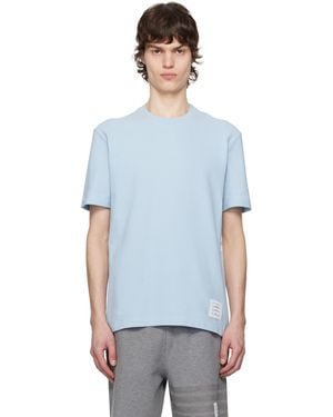 Thom Browne Classic Pique 4-Bar T-Shirt - Multicolour