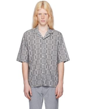 Officine Generale Grey Eren Shirt - Multicolour