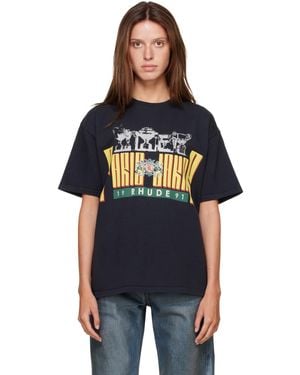 Rhude Trofeo' T-Shirt - Black