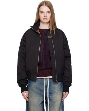 Dime Insulated Bomber Jacket - Black