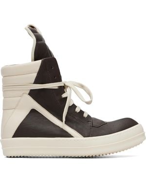Rick Owens Tower Geobasket Trainers - Brown