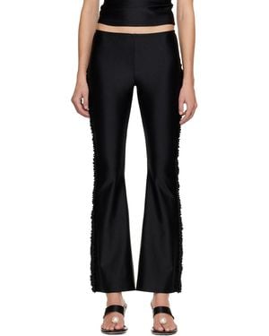 Sandy Liang Abbey Lounge Trousers - Black