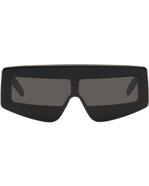 Rick Owens Temple Phleg Sunglasses - Black