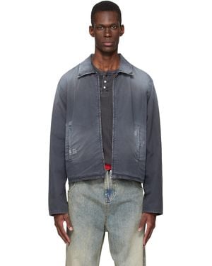 Stockholm Surfboard Club Cotton Logo Jacket - Black