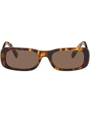 Miu Miu Rectangular Sunglasses - Brown