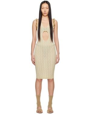 Isa Boulder Ssense Exclusive Cactus Minidress - Black