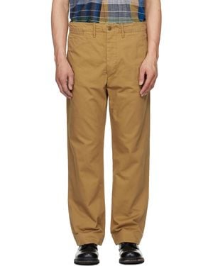 RRL Tan Field Chino Pants - Multicolor