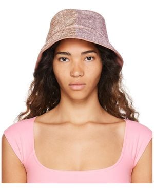 Kara Crystal Mesh Bucket Hat - Multicolour