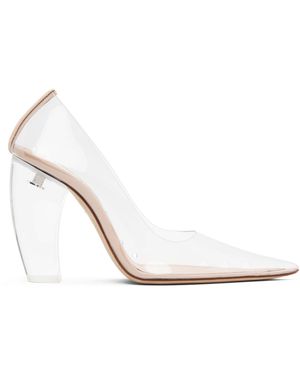 Victoria Beckham Transparent Pump Plexi Heels - Black
