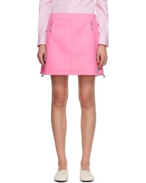 Sandy Liang Polar Miniskirt - Pink