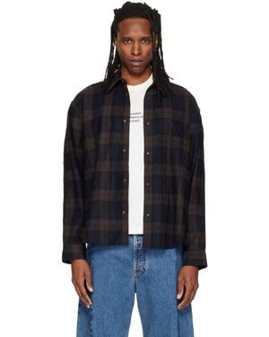 Vetements Embroidered Metal Logo Shirt - Black