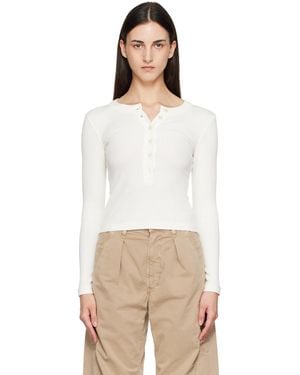 Citizens of Humanity Off- Varra Henley - White