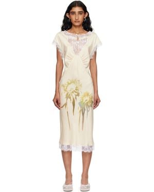 Collina Strada Waterlily Midi Dress - Black