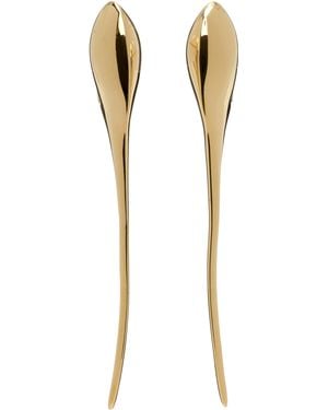 Givenchy Maple Seed Earrings - Black