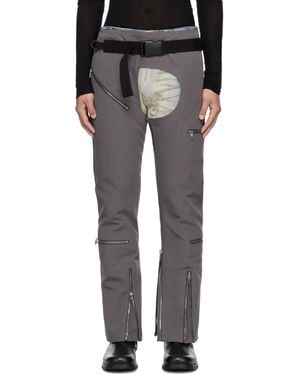 Rick Owens Hollywood Headon Chaps Pants - Black