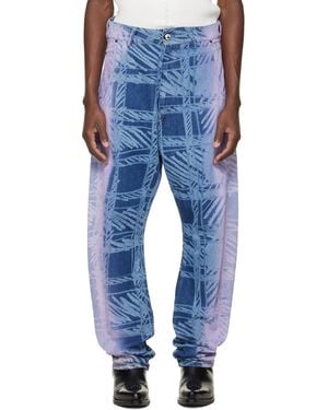 Vivienne Westwood Buckle Back Jeans - Blue