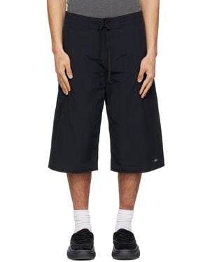 ERL Long Woven Shorts - Black