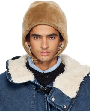 Acne Studios Shearling Hat - Blue